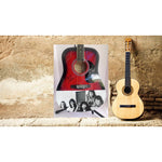 Load image into Gallery viewer, Boston Brad Delp Tom Scholz Sib Hashian Barry Goudreau Huntington full size acoustic guitar signed
