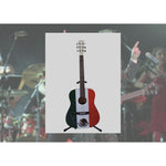 Load image into Gallery viewer, Marco Antonio Solis full size Mexican flag acoustic guitar signed with proof
