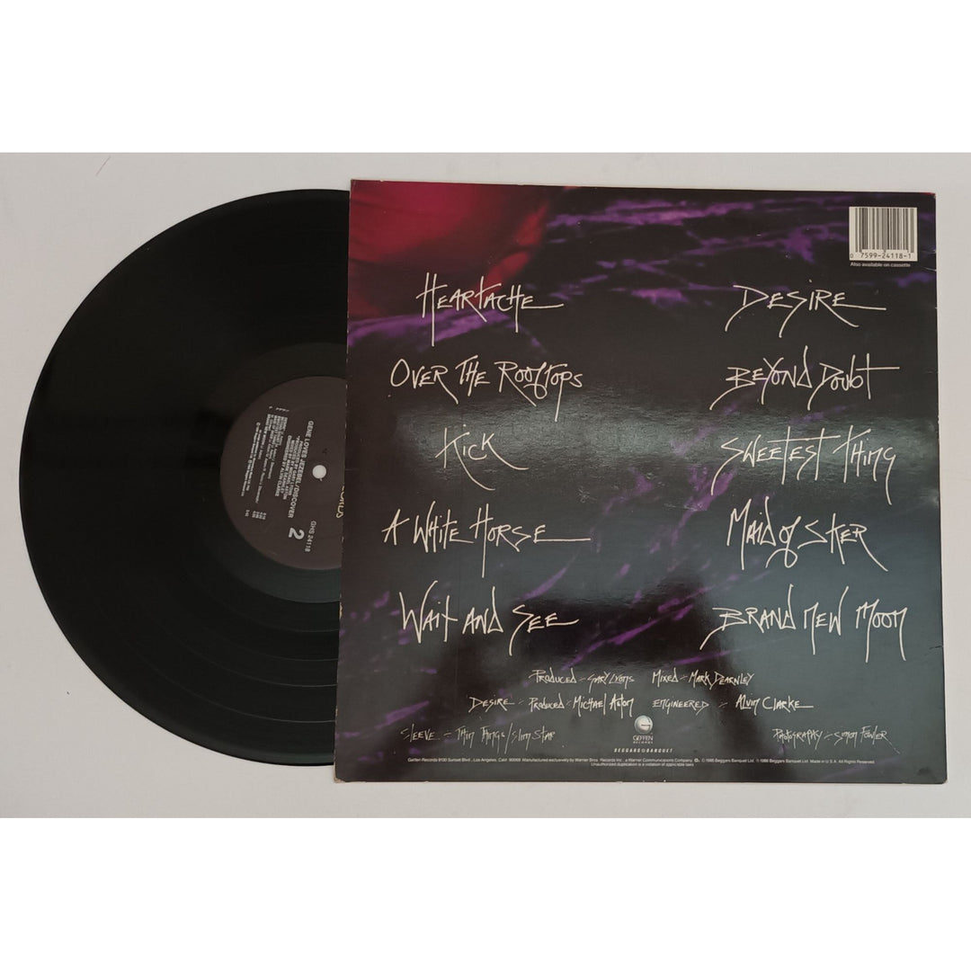 Gene Loves Jezebel signed Discover vinyl album by: Jay Aston, Pete Rizzo & James Stevenson