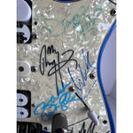 Load image into Gallery viewer, Stevie Vai Ibanez electric guitar signed by 40 all-time great guitar Legends
