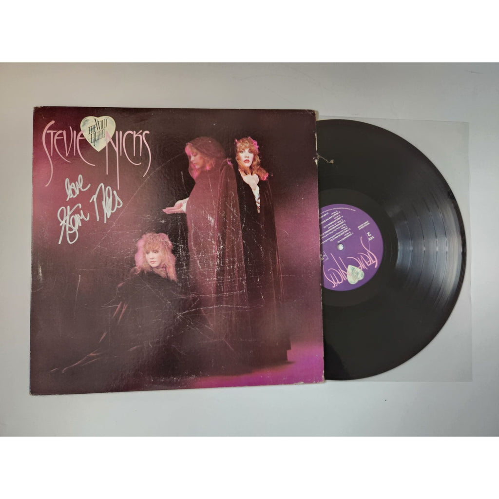 Stevie Nicks LP signed with proof