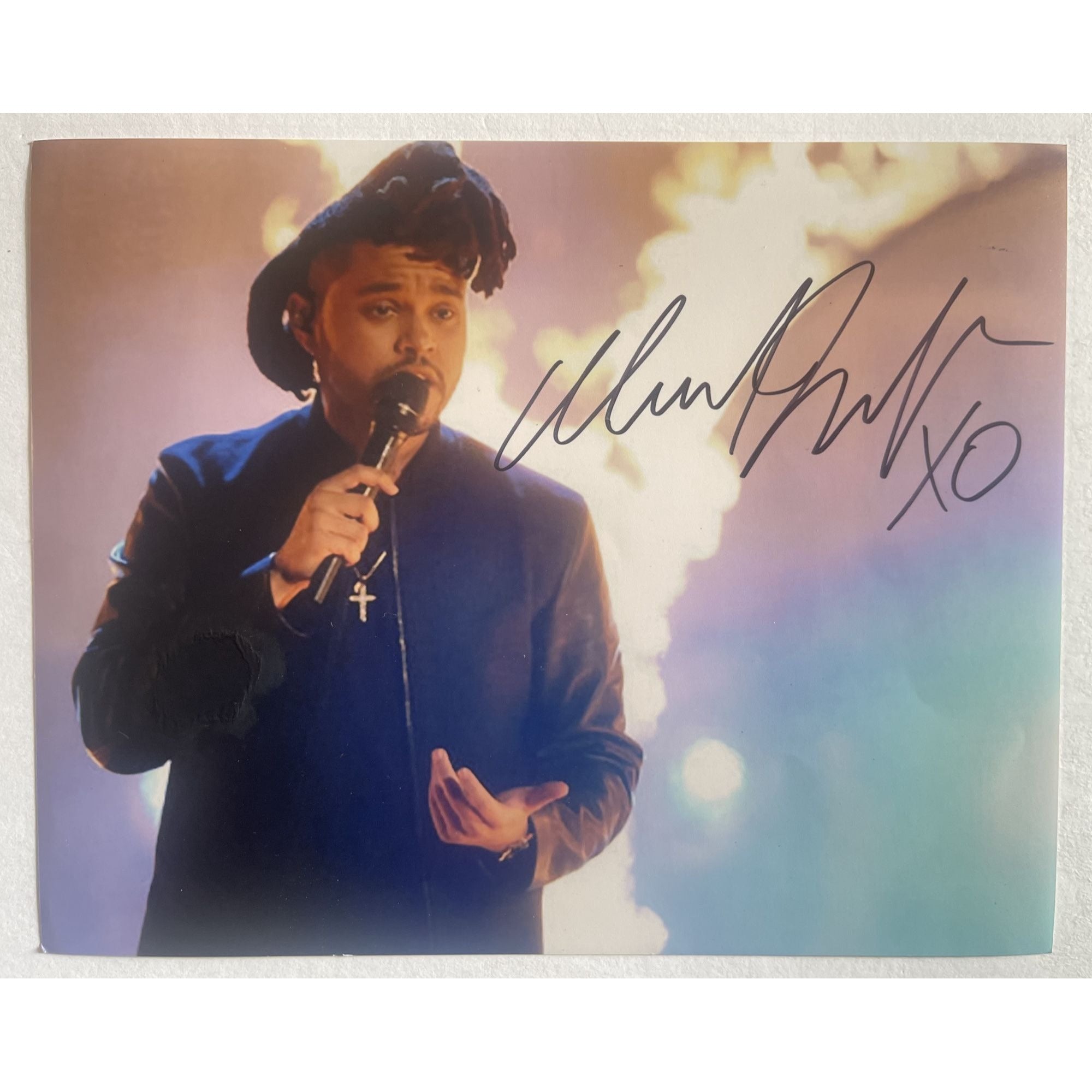 The Weeknd, Abel Makkonen Tesfaye 8 x 10 sign photo