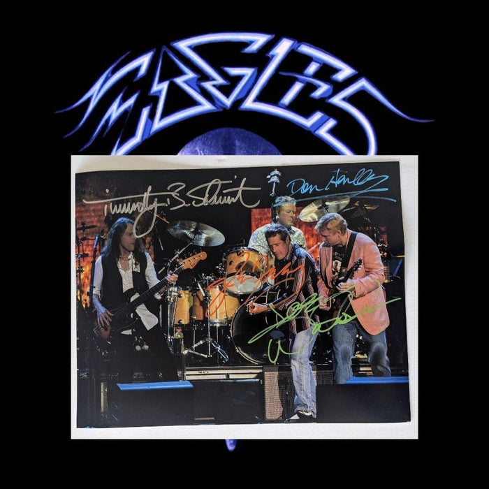 The Eagles Don Henley, Joe Walsh, Glenn Frey, Timothy B. Schmidt 11x14 photo signed with proof