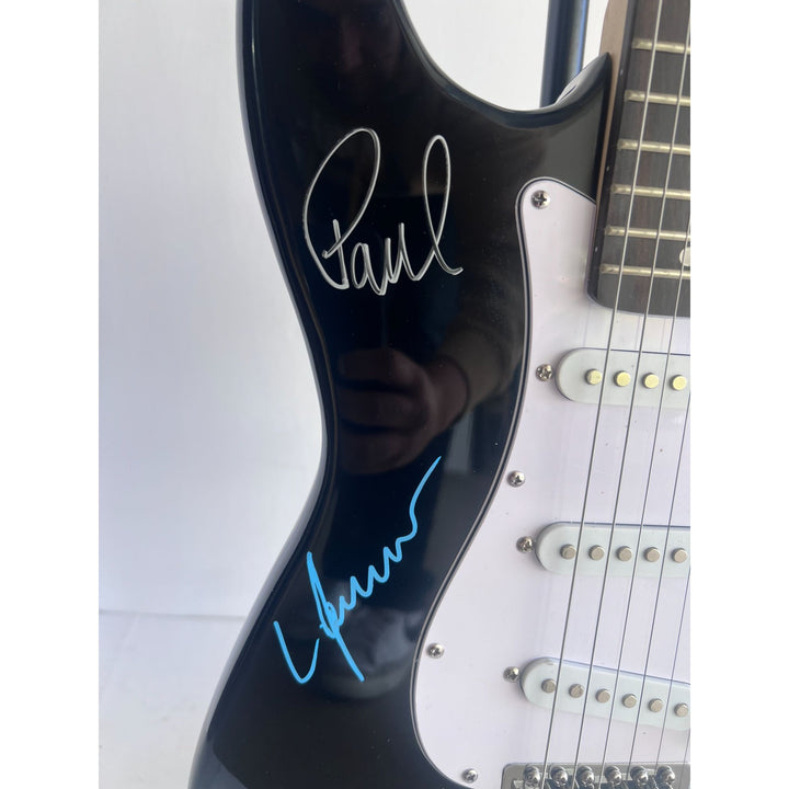 Rammstein Huntington full size Stratocaster electric guitar signed with proof