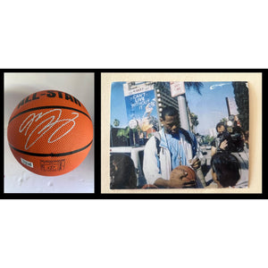 LeBron James los Angeles Lakers official Spalding NBA Basketball signed with proof