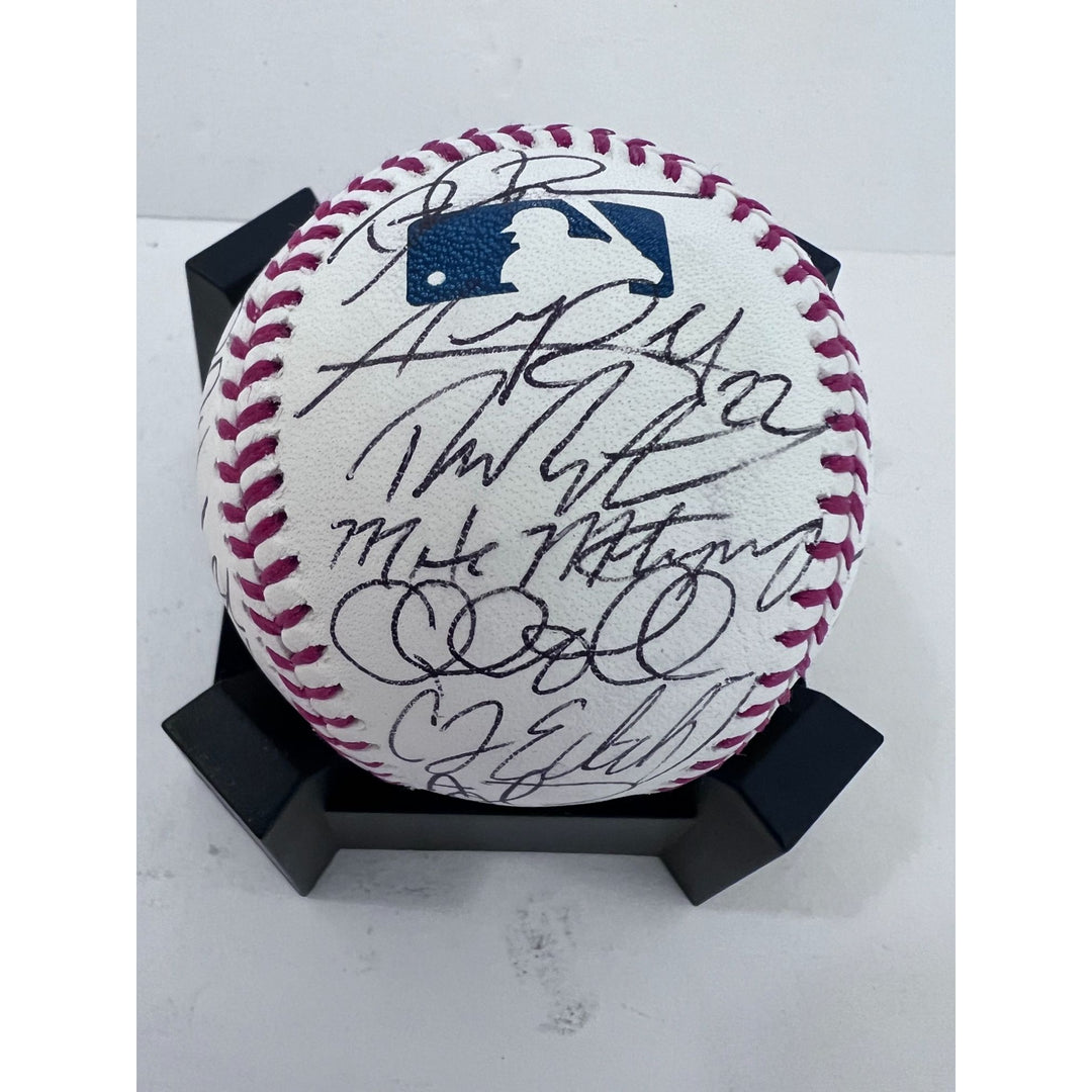 Chicago Cubs 2016 World Series champions team signed Rawlings MLB baseball signed with proof