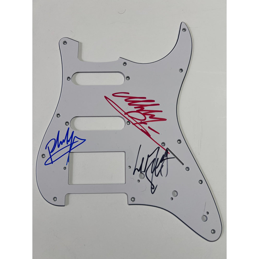 Lemmy Kilmister Motorhead band signed guitar pickguard with proof