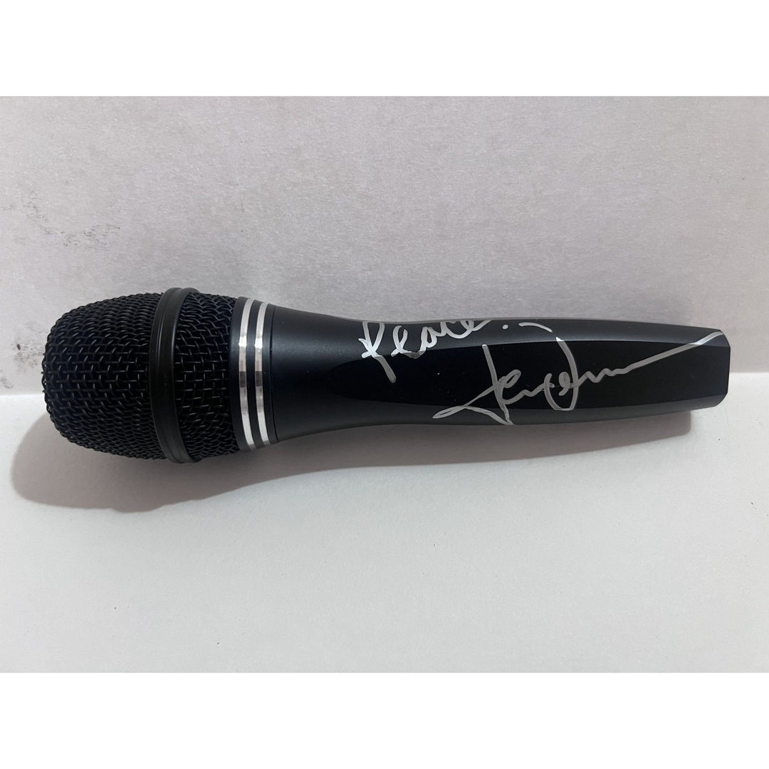 John Denver microphone signed with proof