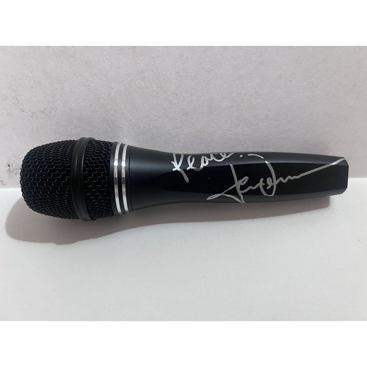 John Denver microphone signed with proof