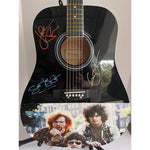 Load image into Gallery viewer, Cream  Eric Clapton, Ginger Baker &amp; Jack Bruce  One of A kind 39&#39; inch full size acoustic guitar signed with proof
