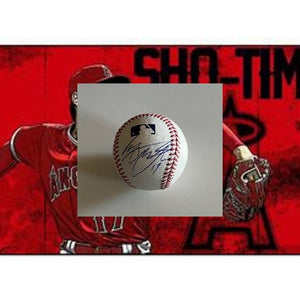 Shohei Ohtani Rawlings official Major League baseball signed with proof