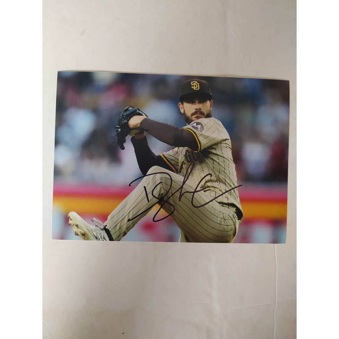 Dylan Cease, San Diego, Padres, 5x7 photos, signed, with proof