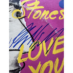 Load image into Gallery viewer, Rolling Stones Mick Jagger Keith Richards Mick Taylor Bill Wyman Charlie Watts Love You live  lp signed with proof
