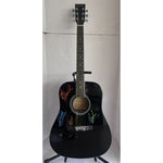 Load image into Gallery viewer, Barry, Robin and Maurice Gibb the Bee Gees  39&#39; acoustic guitar signed with proof
