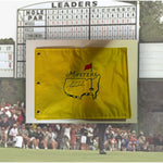 Load image into Gallery viewer, Tiger Woods embroidered Masters Golf flag signed with proof

