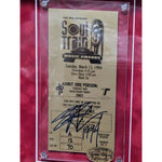 Load image into Gallery viewer, Tupac Amaru Shakur &quot;2Pac&quot; 1994 Soul Train Music Awards ticket signed framed 21x24&quot;
