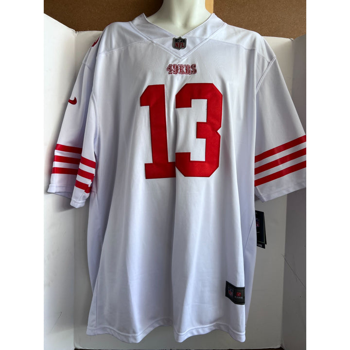 Brock Purdy San Francisco 49ers game model size 2x Nike jersey signed with proof