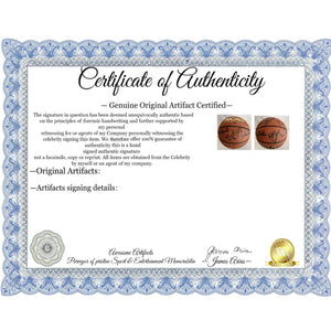 NCAA basketball Bobby Knight John Calipari Jim Herrick Dean Smith Coach K sign with proof free acrylic display case