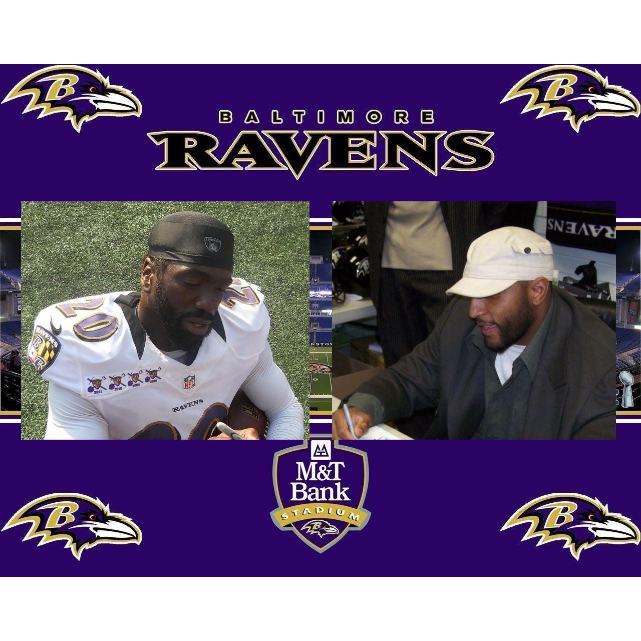 Signed Ray Lewis Ravens Jersey - Super Bowl Champs Proof
