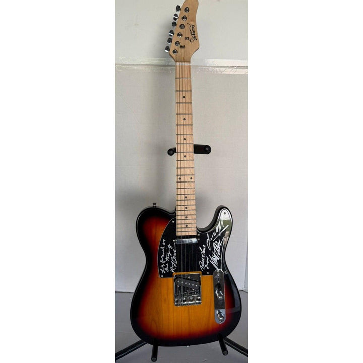 Albert Collins, Lonnie Mack and Roy Buchanan telecaster electric guitar signed