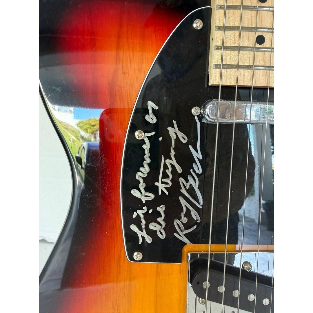 Albert Collins, Lonnie Mack and Roy Buchanan telecaster electric guitar signed