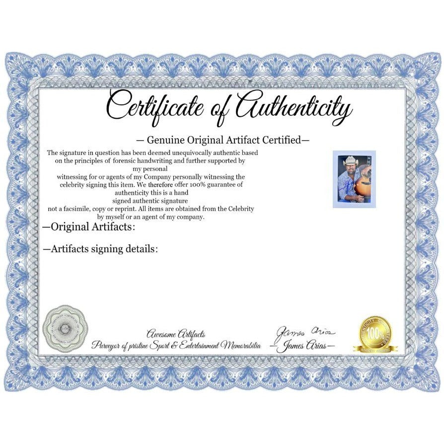 Toby Keith Country Music Legend 5x7 Photo signed with proof.