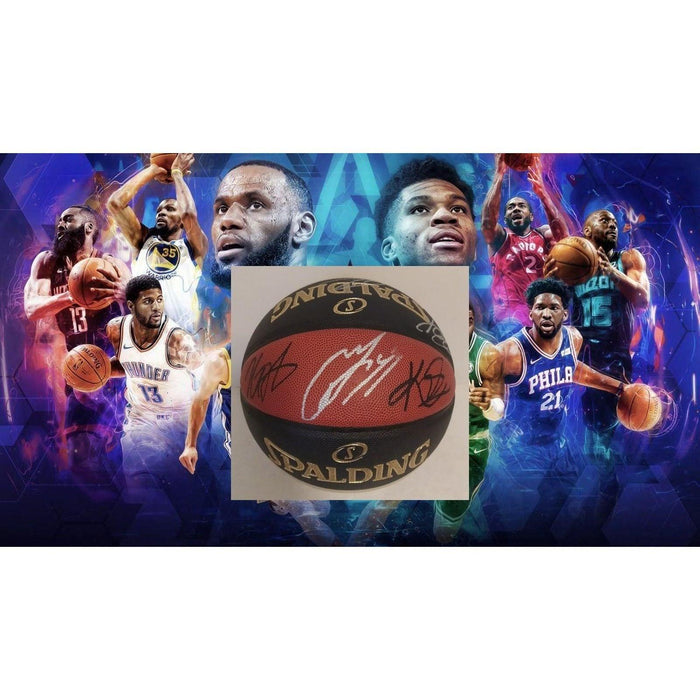 NBA Stars LeBron James Luka Doncic, Nikola Jokic 15 plus signed with proof