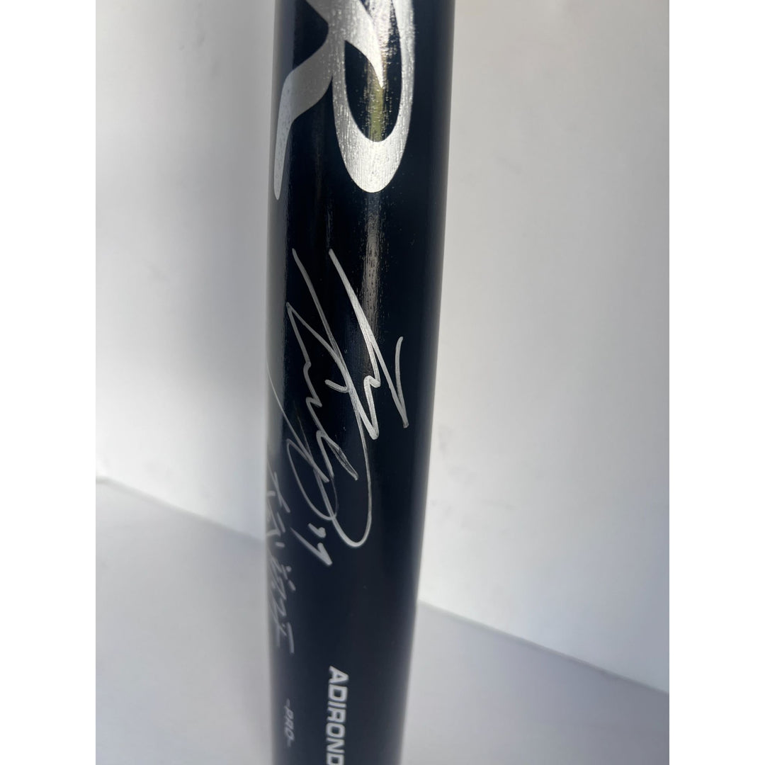 Shohei Ohtani Los Angeles Dodgers Rawlings MLB game model bat signed in english and japanese with proof