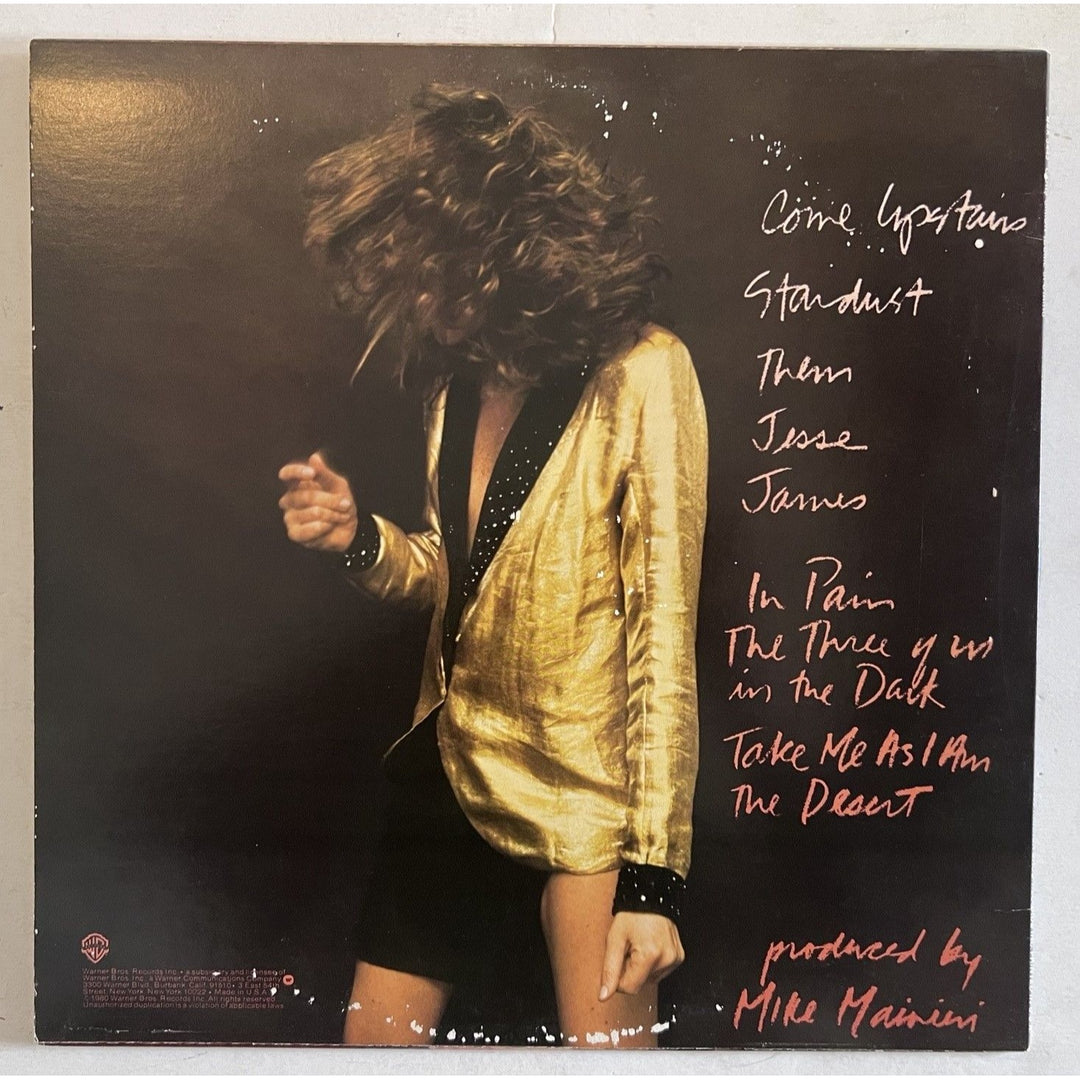 Carly Simon come upstairs original LP signed with proof