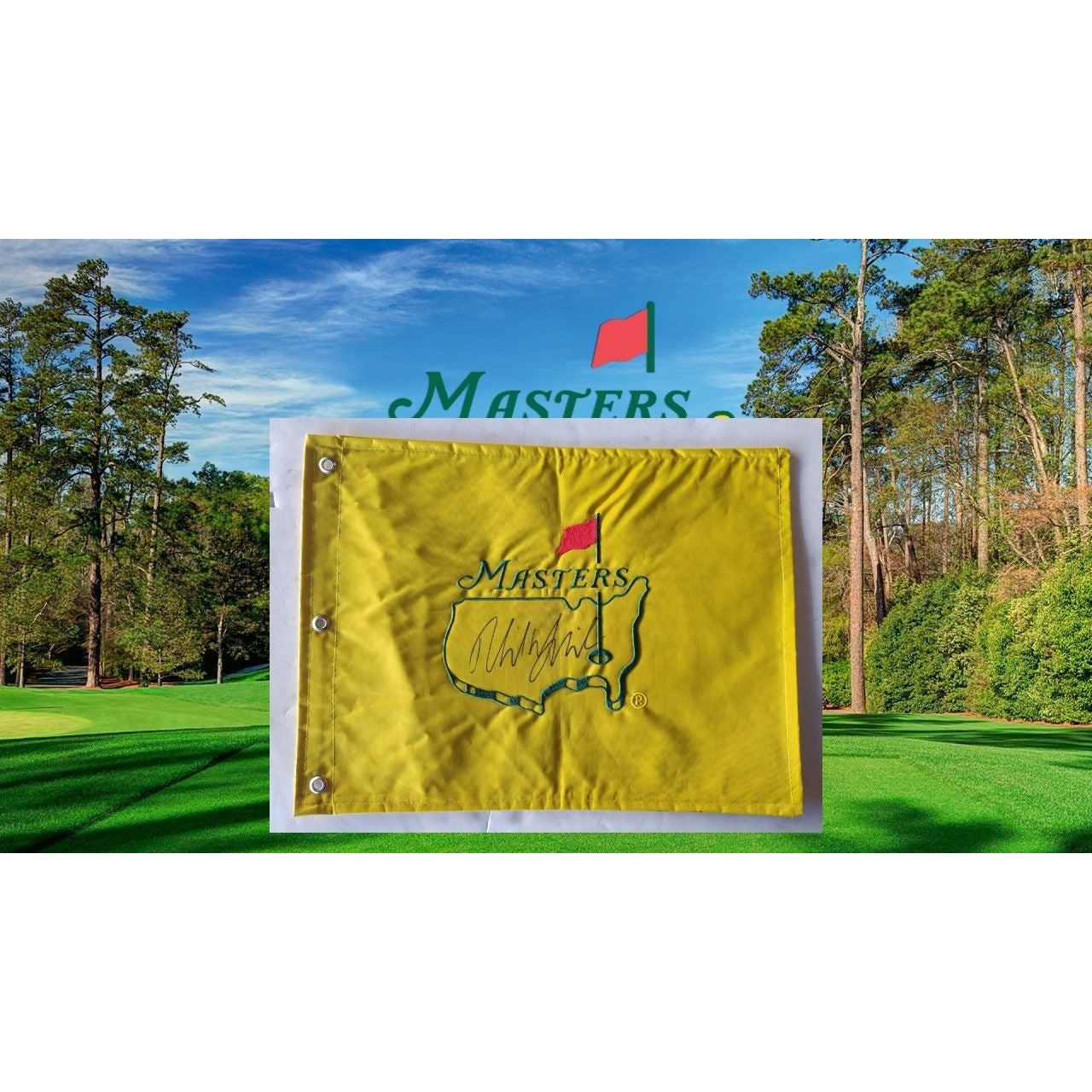 【2024】お歳暮・冬ギフト Masters Golf Flag Artifacts Awesome - sale for ラウンド用品・アクセサリー