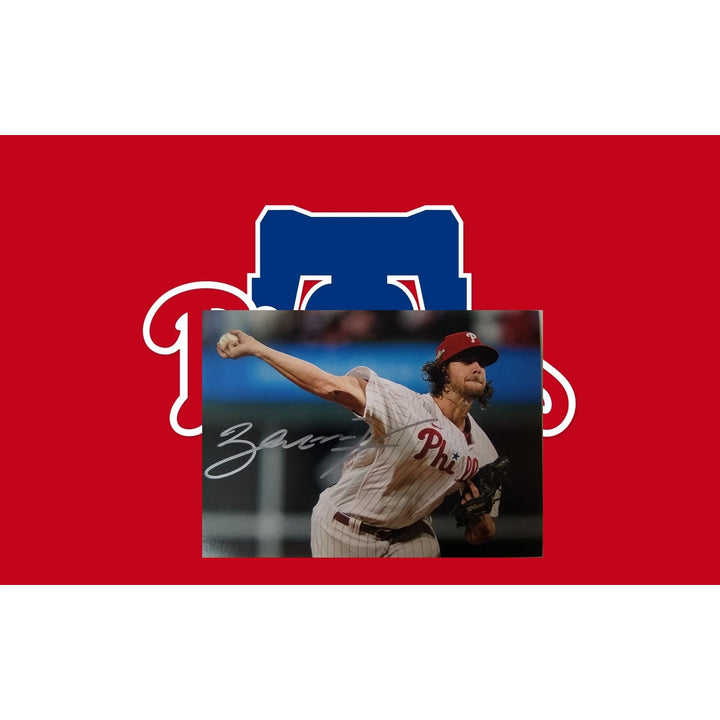 Aaron Nola, Philadelphia, Phillies, 5x7, photo, signed, with proof