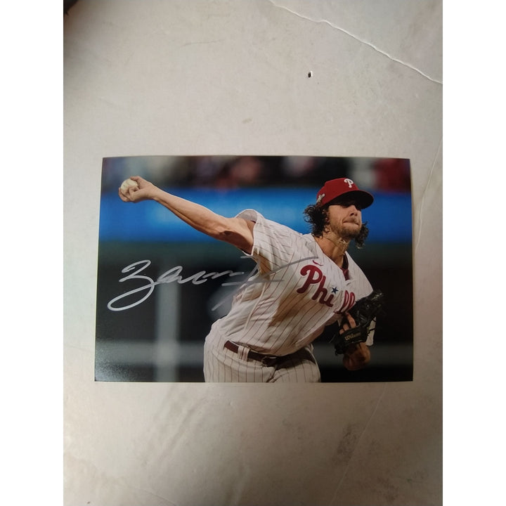 Aaron Nola, Philadelphia, Phillies, 5x7, photo, signed, with proof