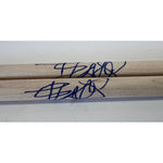 Load image into Gallery viewer, Travis Barker Blink-182 Drumsticks signed with proof
