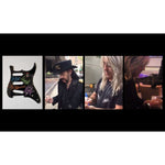 Load image into Gallery viewer, Motorhead Lemy Kilmster Fender Stratocaster electric pickguard signed with proof
