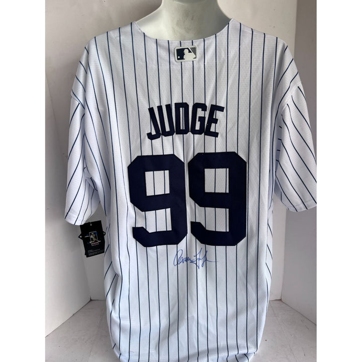 New York Yankees Aaron Judge nike  jersey signed with proof