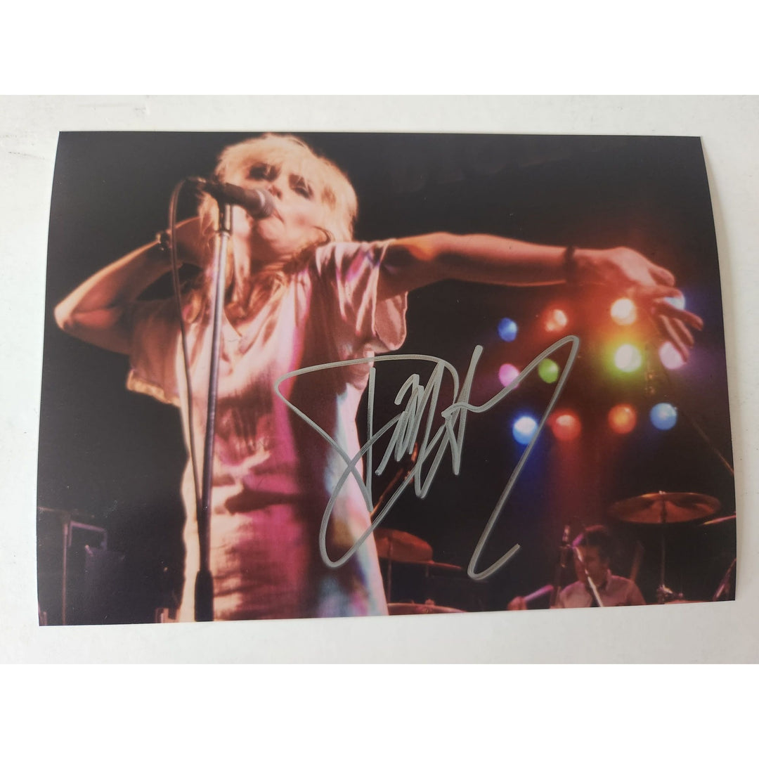 Deborah Harry Blondie 5x7 photo signed with proof