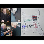 Load image into Gallery viewer, csny David Crosby Neil Young Graham Nash Stephen Stills  Stratocaster electric pickguard signed with proof
