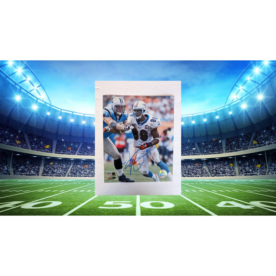 Jason Taylor Miami Dolphins NFL Hall of Famer 8x10 photo signed