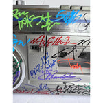 Load image into Gallery viewer, Tupac, 50 Cent, Lil Wayne, Run DMC, ghetto blaster signed with proof
