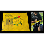 Load image into Gallery viewer, Phil Mickelson one-of-a-kind Masters flag signed with proof
