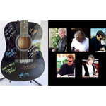 Load image into Gallery viewer, The Eagles Bernie Laden Joe Walsh Don Henley Glenn Frey Randy Meisner signed and inscribed full size acoustic guitar with proof
