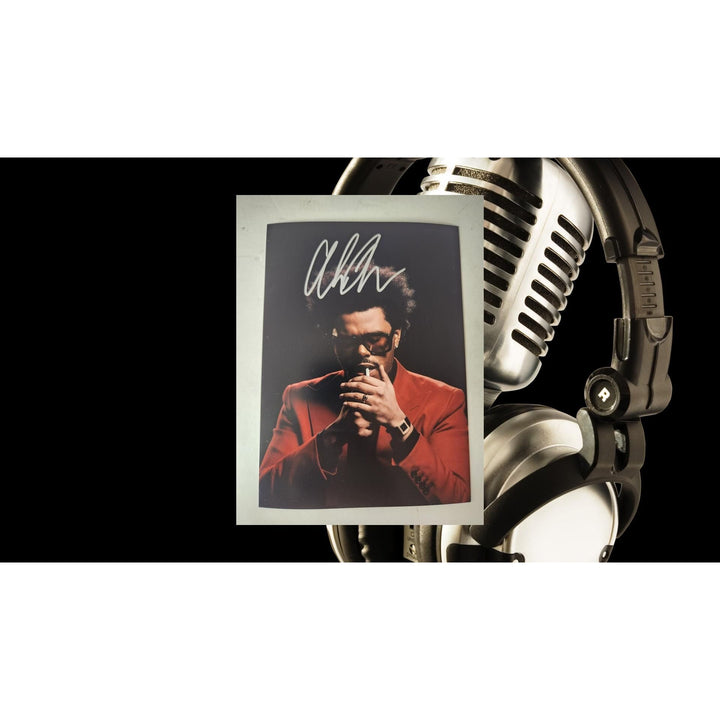 Abel Makkonen Tesfaye "The Weeknd" 5x7 photo signed with proof