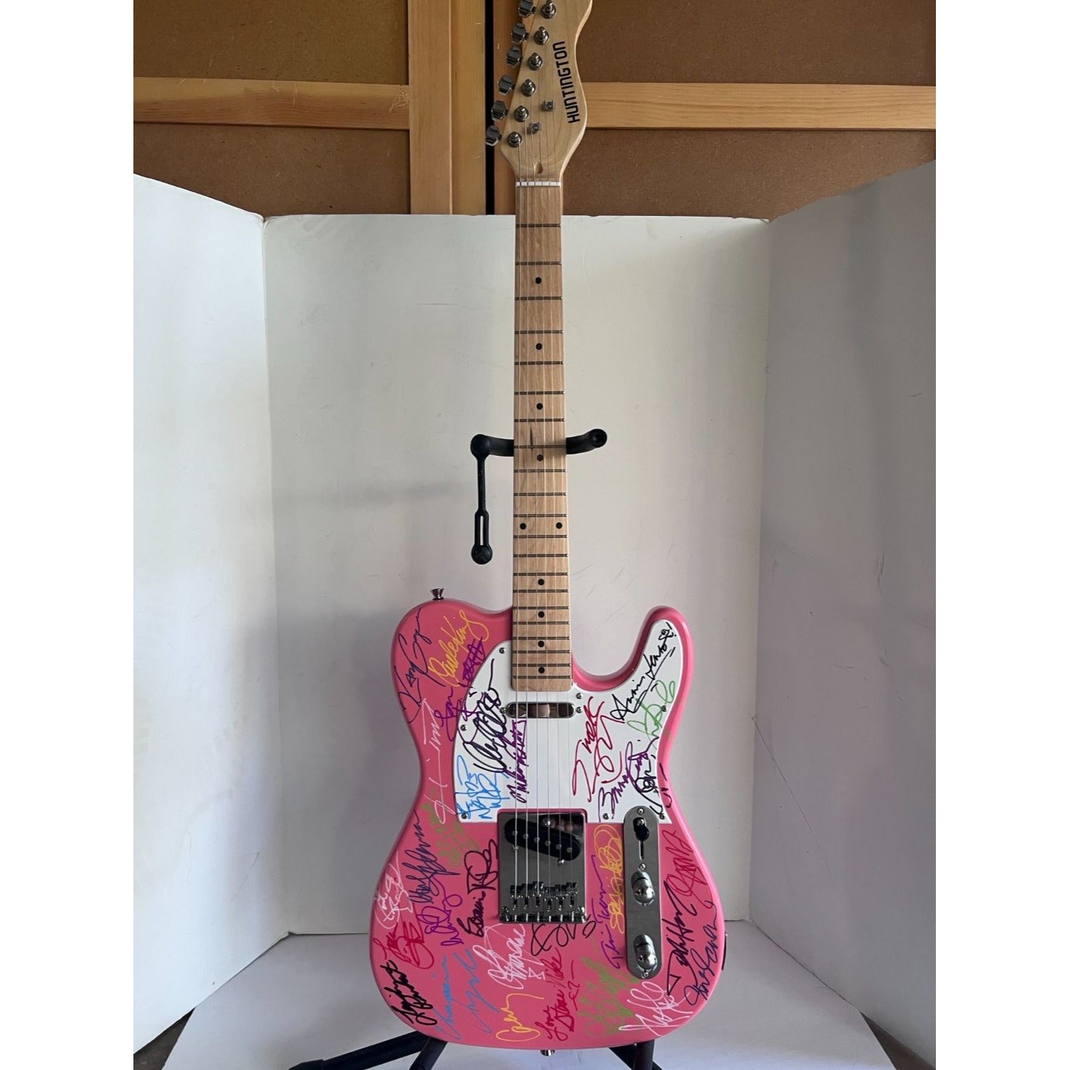 Taylor Swift Madonna Tina Turner Stevie Nicks 20 plus women of rock full size telecaster electric guitar signed with proof