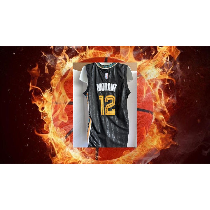 Ja Morant Memphis Grizzlies size XL game model jersey signed with proof