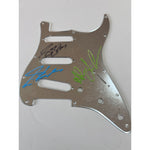 Load image into Gallery viewer, Rush Neil Peart Geddy Leddy Alex Lifeson electric guitar pickguard signed with proof
