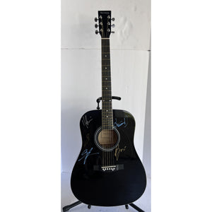 Backstreet Boys full size acoustic guitar signed with proof