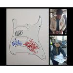 Load image into Gallery viewer, Adam Horowitz &#39;&#39;AD-Rock&#39;&#39;, Michael &#39;&#39;Mike D&#39;&#39; Diamond, Adam &#39;&#39;MCA&#39;&#39; Yauch,  the Beastie Boys pick guard signed with proof
