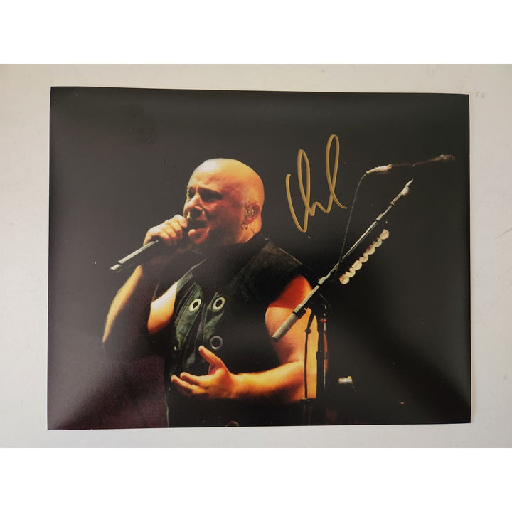 David Draiman Disturbed 8x10 photo signed with proof