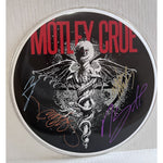 Load image into Gallery viewer, Mötley Crüe one-of-a-kind drumhead signed with proof
