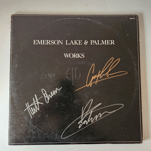 Emerson Lake and Palmer Works LP signed